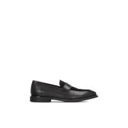 Kazar Elegant Svarta Läderloafers Black, Herr