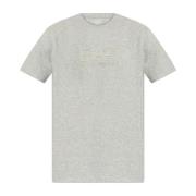 Emporio Armani EA7 T-shirt med logotyp Gray, Herr