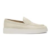 Kazar Studio Beige mocka slip-on sneakers Beige, Herr