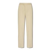 Samsøe Samsøe Trousers Sahay Beige, Dam