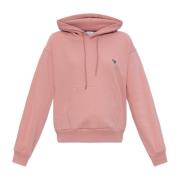 PS By Paul Smith Sweatshirt med logotyp Pink, Dam