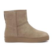 Kazar Minimalistiska mockasnowboots Beige, Dam