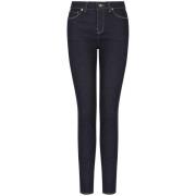 Giorgio Armani Denim 5 Fickor Byxor Blue, Dam