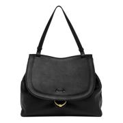 Gianni Chiarini Marlene Läderhandväska Black, Dam