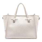 Gianni Chiarini Sabbia Marcella Läder Crossbody Väska White, Dam