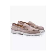 Tod's Mockasiner i Mocka med Sydd Plattform - Brun, Storlek 8 1/2 Brow...