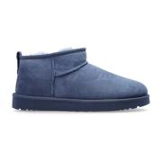 UGG Snö stövlar 'Classic Ultra Mini' Blue, Dam