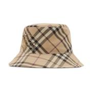 Burberry Beige Bucket Hat Damaccessoarer Beige, Dam