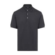 Ermenegildo Zegna Lyxig Grå T-shirt Ss25 Gray, Herr