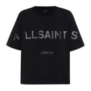 AllSaints T-shirt Lini Black, Dam