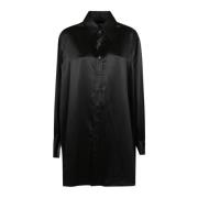 Maison Margiela Stilren långärmad skjorta Black, Dam