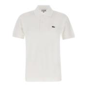 Lacoste Klassisk Pikétröja Vit White, Herr