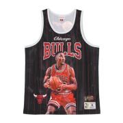 Mitchell & Ness Chicago Bulls Tank Top Scottie Pippen Black, Herr