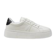 Armani Exchange Polyester Dam Sneakers Kollektion White, Dam