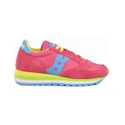 Saucony Stiliga Sneakers med Gummisula Pink, Dam