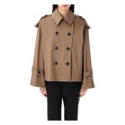 By Malene Birger Beige Fossil Alisandra Trench Jacket Brown, Dam