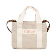 Chloé Palm Lunden Solnedgång Väska Beige, Unisex