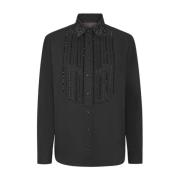 Philipp Plein Stilig Skjorta med Unik Design Black, Dam