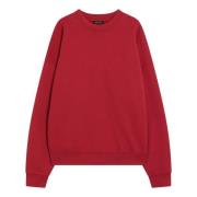 Anine Bing Crewneck Sweatshirt Red, Dam