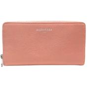 Balenciaga Vintage Pre-owned Laeder plnbcker Pink, Dam