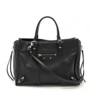 Balenciaga Vintage Pre-owned Laeder balenciaga-vskor Black, Dam