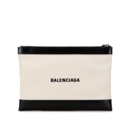 Balenciaga Vintage Pre-owned Canvas balenciaga-vskor Beige, Dam