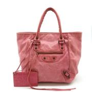 Balenciaga Vintage Pre-owned Laeder balenciaga-vskor Pink, Dam