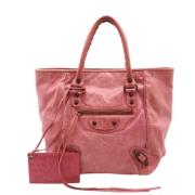 Balenciaga Vintage Pre-owned Laeder balenciaga-vskor Pink, Dam