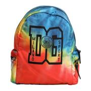 Dolce & Gabbana Tie Dye Nylon Barnryggsäck Multicolor, Herr