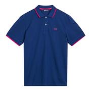 GAS Klassisk Modern Herr Polo Tröja Blue, Herr