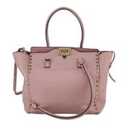 Valentino Vintage Pre-owned Laeder handvskor Pink, Dam