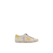 Golden Goose Ikoniska stjärn lädersneakers White, Herr