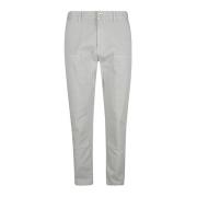 Eleventy Stretch Denim Arbetsbyxor White, Herr