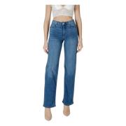 ICHI Vida Jeans Vår/Sommar Kollektion Blue, Dam