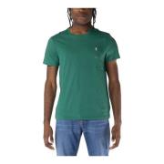 Polo Ralph Lauren Broderad kortärmad rundhals T-shirt Green, Herr