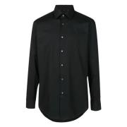 Hugo Boss Slim Fit Stretch Poplin Skjorta Black, Herr