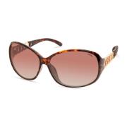 Guess Brun Resin Solglasögon med Kategori 3 Linser Brown, Dam