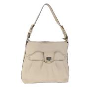 Salvatore Ferragamo Pre-owned Pre-owned Laeder axelremsvskor Beige, Da...