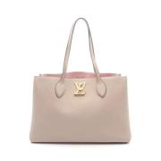 Louis Vuitton Vintage Pre-owned Laeder totevskor Pink, Dam