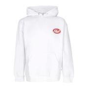 HUF Vit Cereal Killer Hoodie Långärmad White, Herr