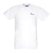 Usual Vit Signature Tee Kortärmad T-shirt White, Herr