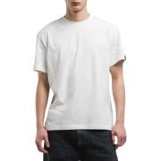 Replay Bomulls-T-shirt White, Herr