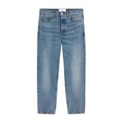 Ami Paris Tapered Leg Jeans Blue, Herr