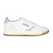 Autry Mesh Sneakers med Läderdetaljer White, Dam