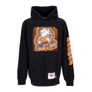 Mitchell & Ness Cleveland Browns NFL Hoodie Svart Black, Herr