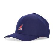 Kangol Blå Ull Flexfit Baseballkeps Blue, Herr