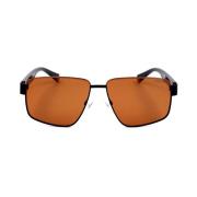 Polaroid Bicolor solglasögon i orange-svart Black, Unisex