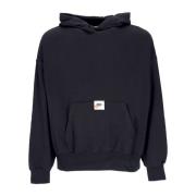 Nike Sportswear Fleece Hoodie Svart/vit Black, Dam