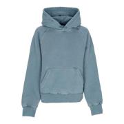 Carhartt Wip Blå Cropped Hoodie med Känguruficka Blue, Dam