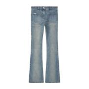 Courrèges Blå Utställda Jeans Blue, Dam